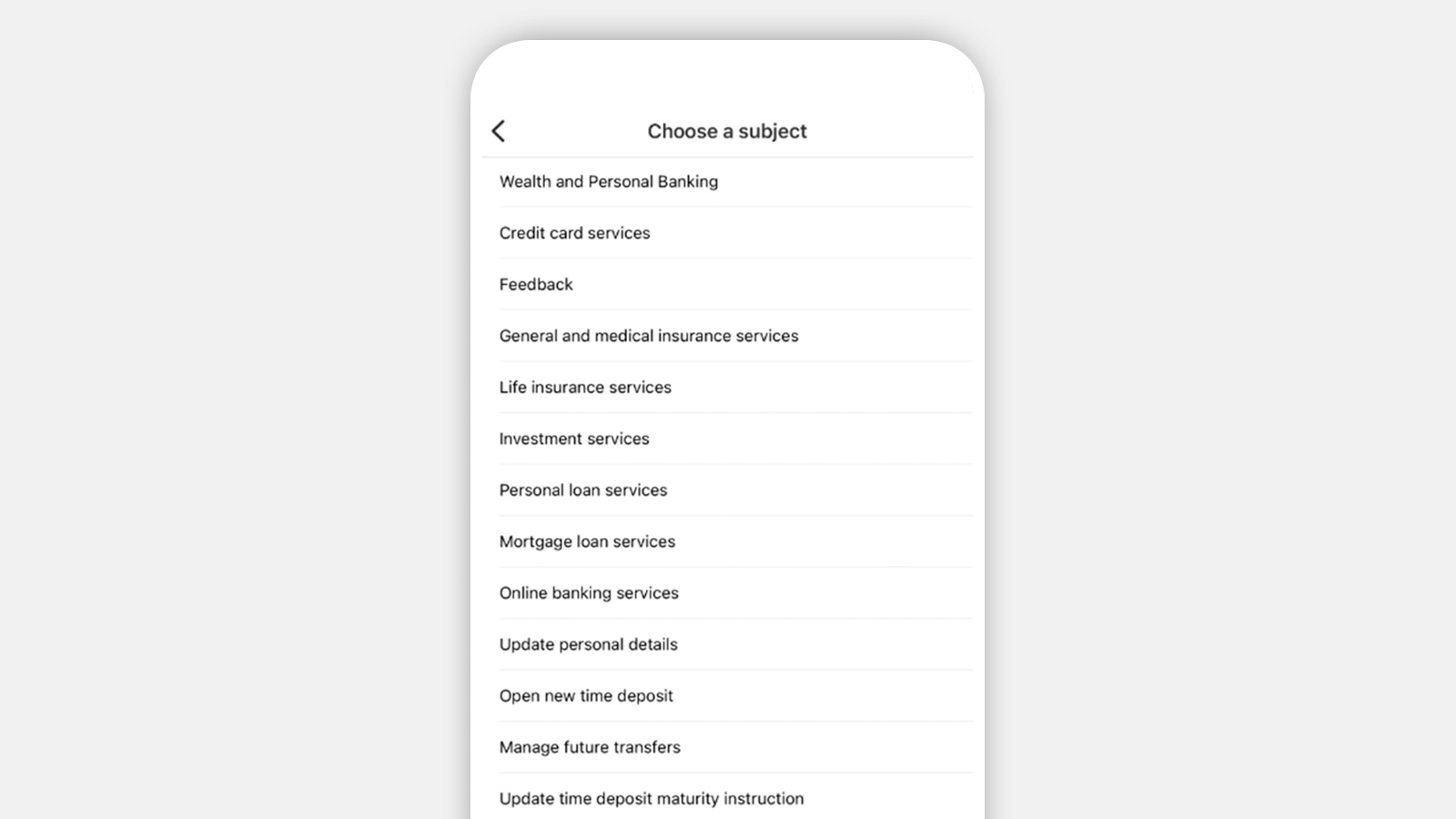 mobile banking step 3