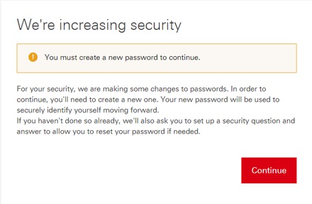 we're increasing security